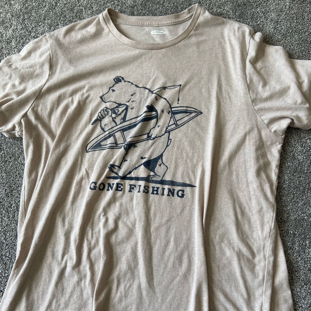 XL/XXL Gone Fishing shirt